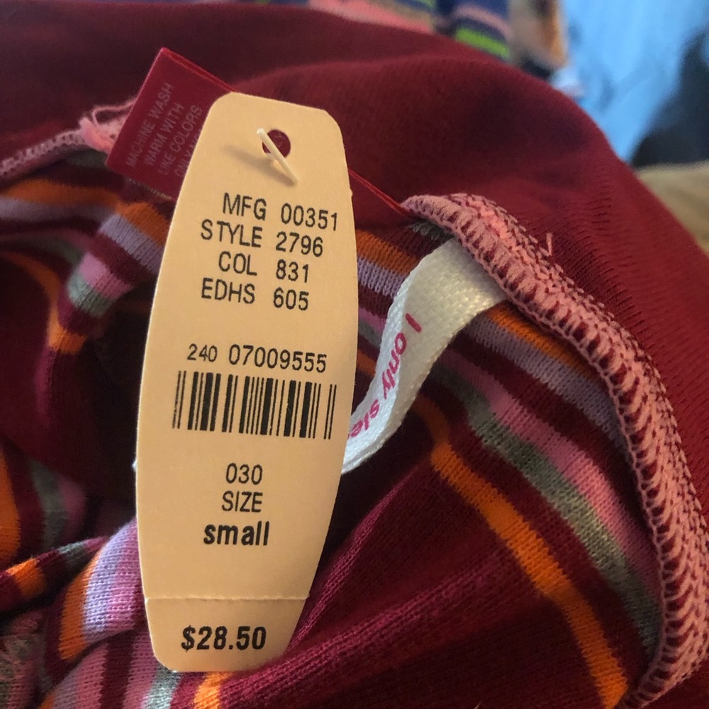 PINK Victoria’s Secret striped lounge bottoms NWT - Picture 7 of 10